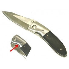 Hidden Release A O Knife SP082-40BW Switch Blade!